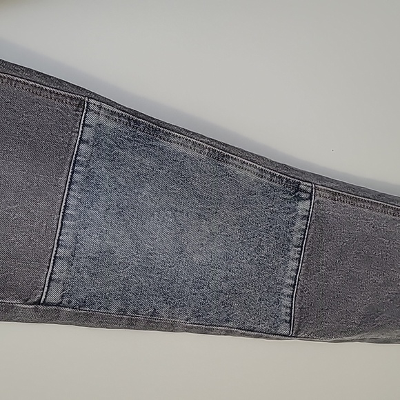 Kancan *NWT* MOM Jeans high waist relaxed thigh tapered leg patch detail Sz 24 - Picture 5 of 13